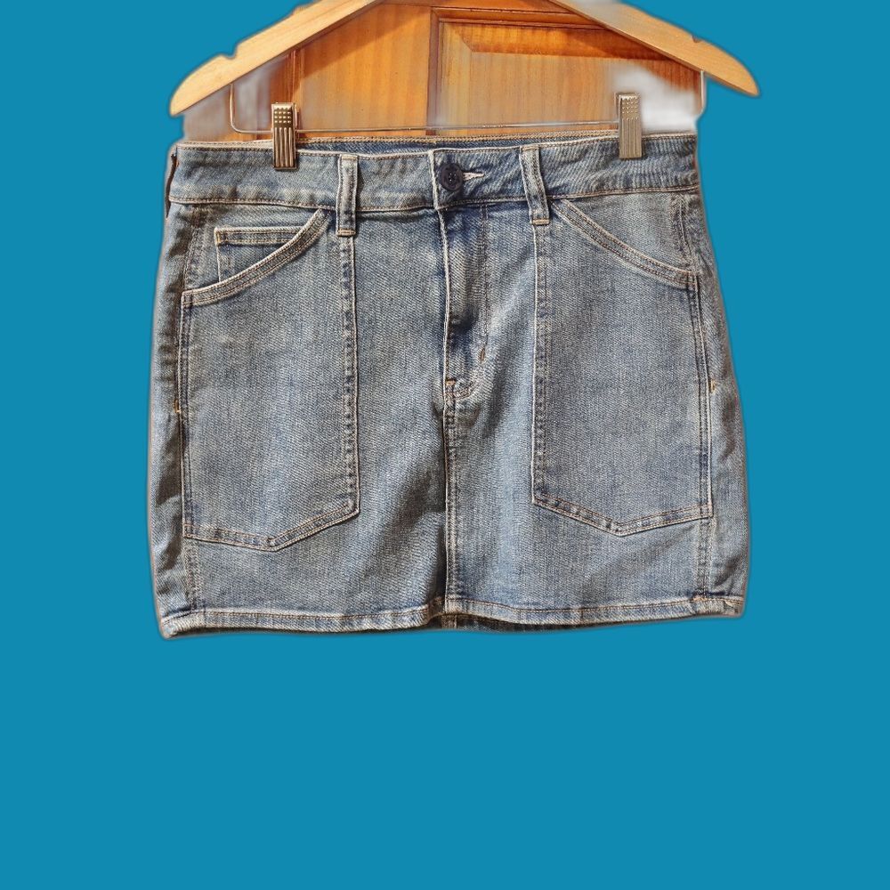 American Eagle Denim Mini Skirt 10